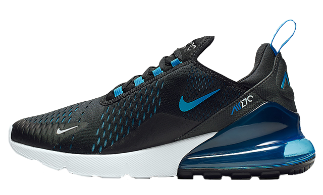 air max blue and black