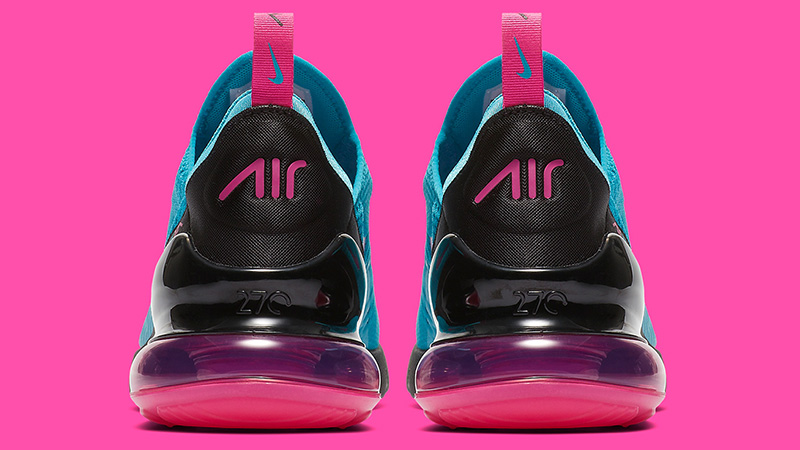 nike air max 270 blue and pink