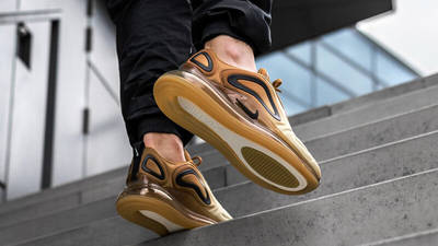 air max 720 desert on feet