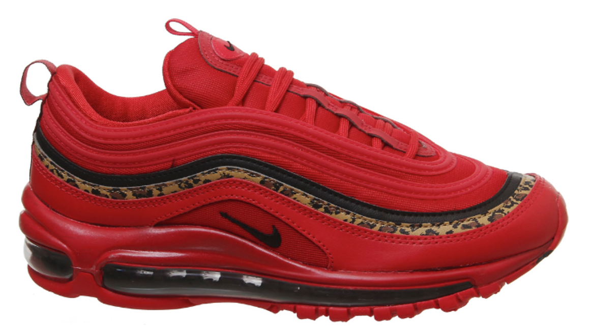 nike air max 97 red leopard