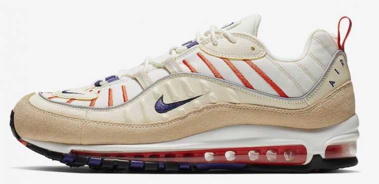 Nike Air Max 98 Sail Court Purple