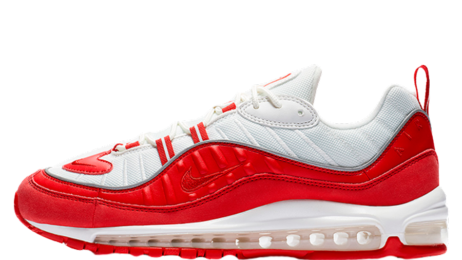 nike 98 white and red