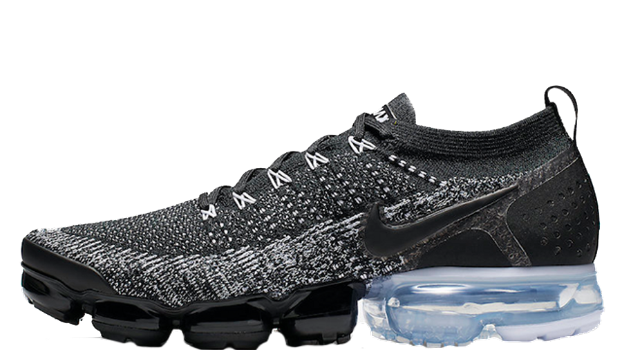 black and white vapormax flyknit 2