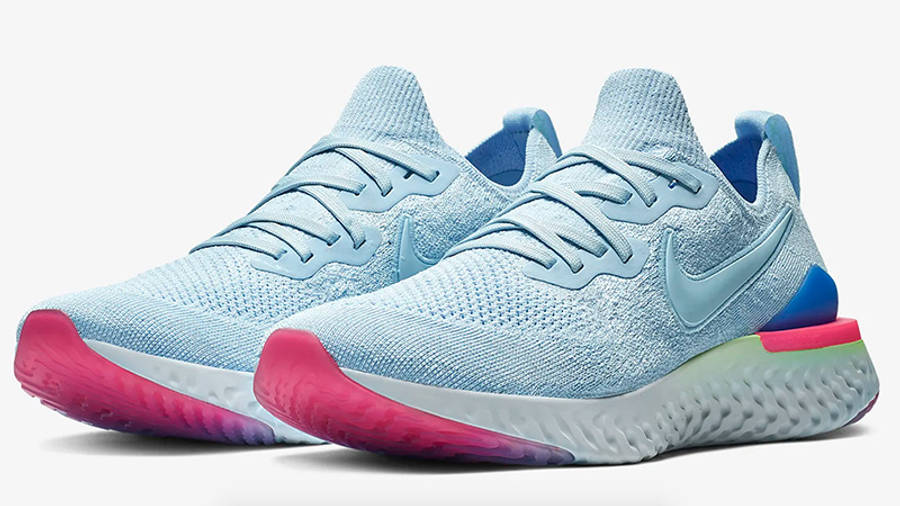 Nike Epic React Flyknit 2 Blue | Where To Buy | BQ8928-453 | The Sole ...