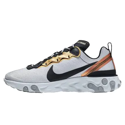 Nike React Element 55 Gold Grey | Where To Buy | CD7627-001 | The Sole ...
