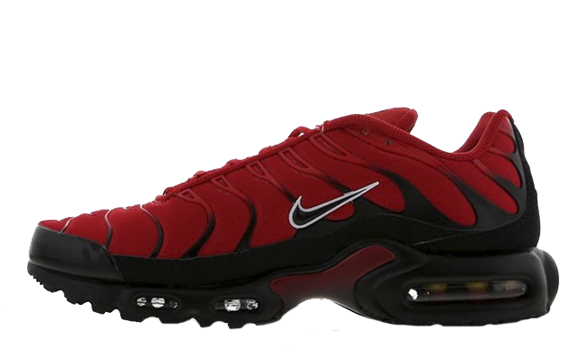 red and grey air max plus