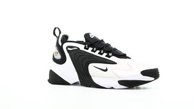 nike white & black zoom 2k trainers