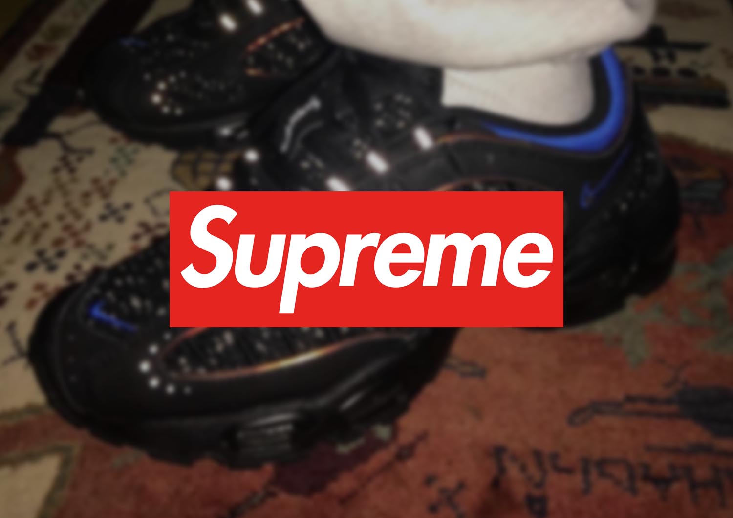 First Look At The Next Supreme x Nike Air Max Sneaker | The Sole Supplier