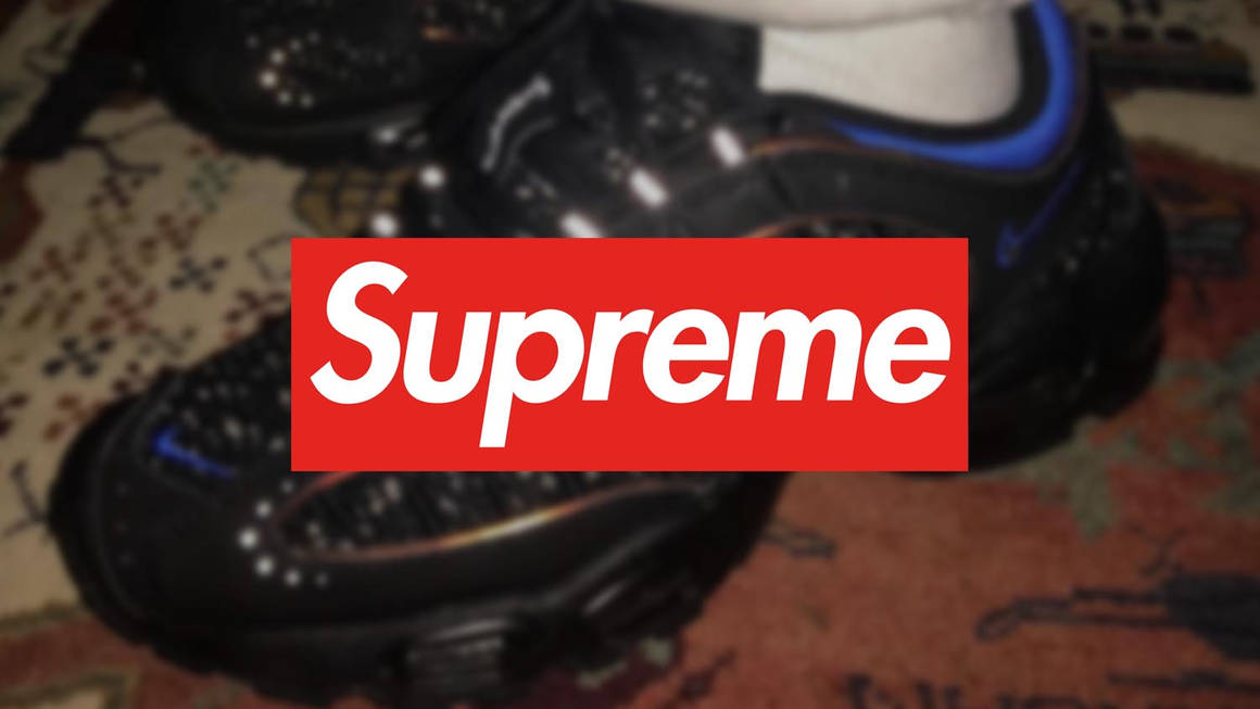 First Look At The Next Supreme x Nike Air Max Sneaker | The Sole Supplier