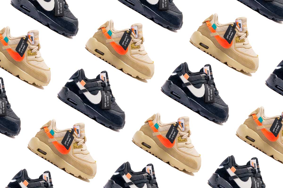 The Off-White x Nike Air Max 90 Is 