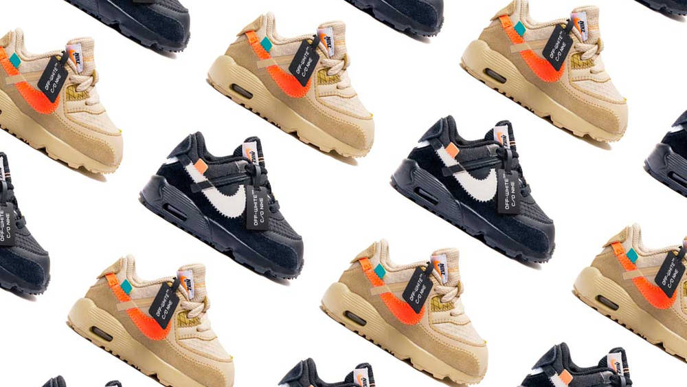 The Off-White x Nike Air Max 90 Is Releasing In Kid's Sizes The Off-White x Nike Air Max 90 Is Releasing In Kid’s Sizes