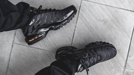 The Nike Air Max Plus TN 'Triple Black' Is This Season's Must Cop