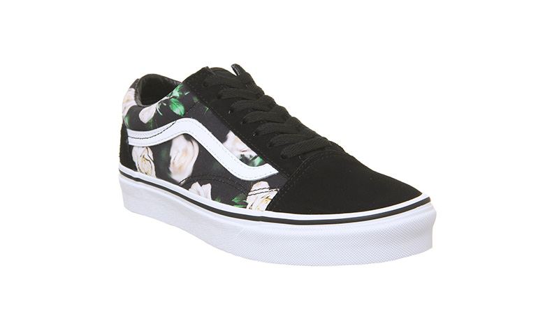 Vans Old Skool Floral Black