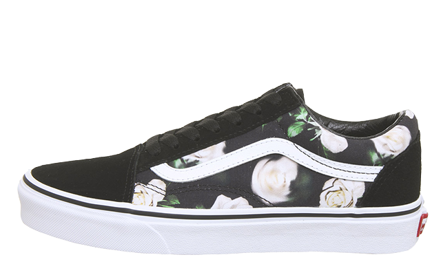 Vans Old Skool Floral Black