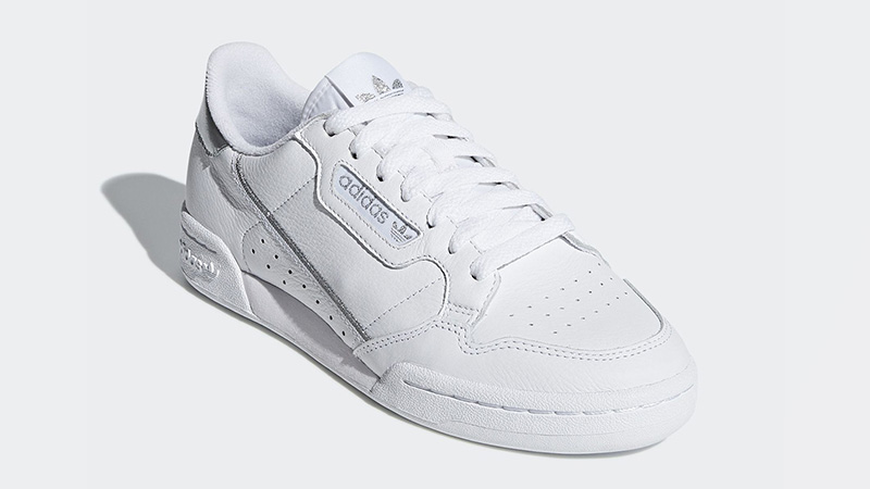 adidas Continental 80 White Silver