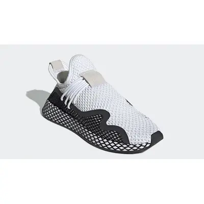 adidas nails Deerupt S White Black