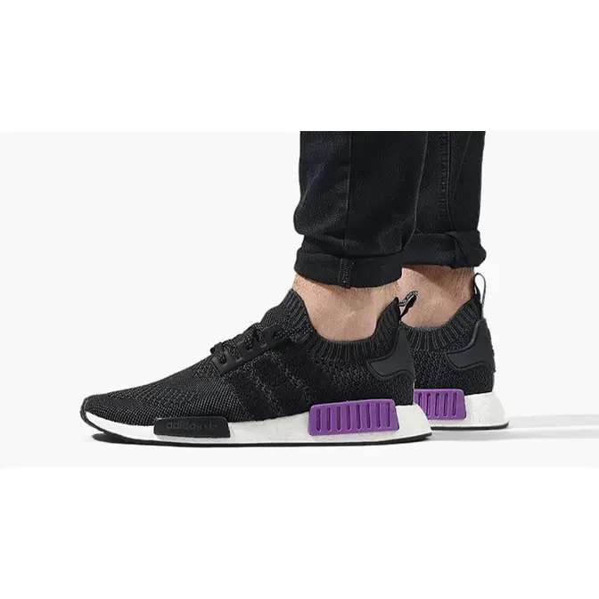adidas NMD R1 Black Purple Where To | G54635 | The Sole Supplier