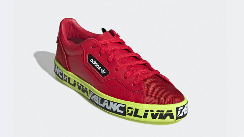 adidas x Olivia Oblanc Sleek Red Volt