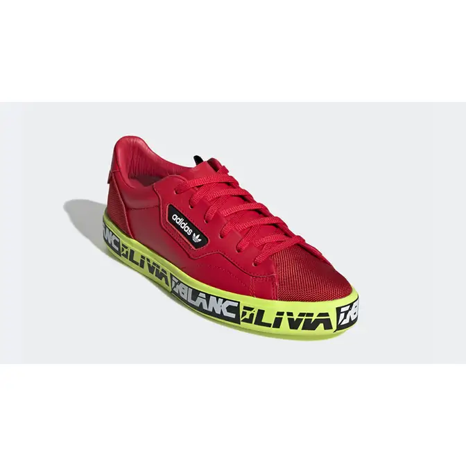 adidas x Olivia Oblanc Sleek Red Volt