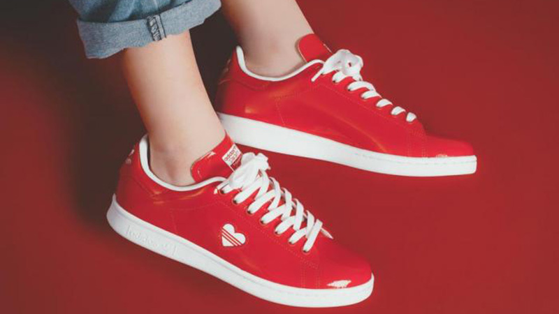 red stan smith womens