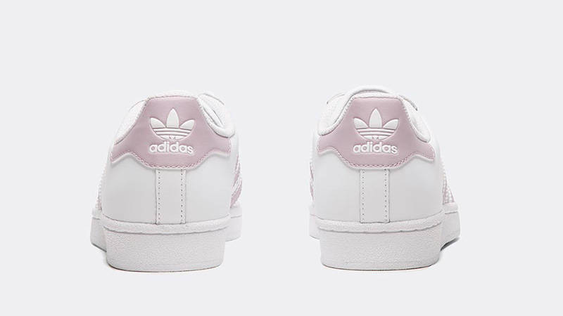 adidas Superstar White Pink Womens