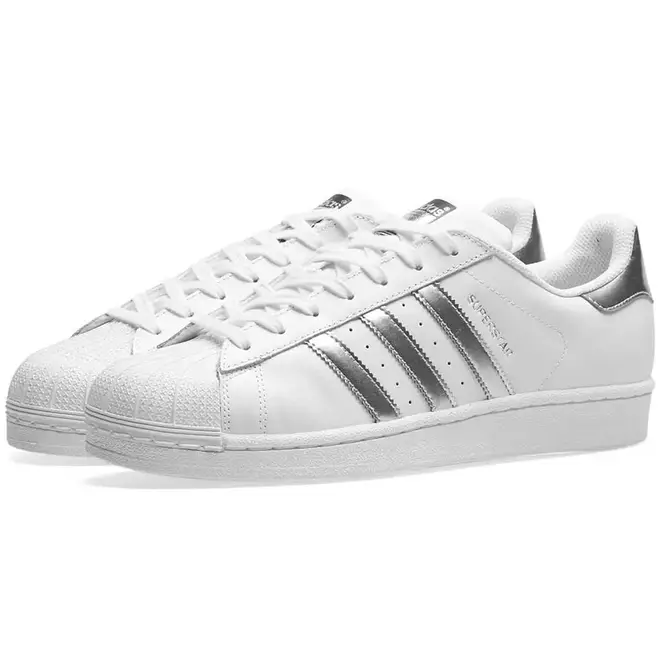 adidas Superstar White Silver | Where To Buy | AQ3091 | The Sole Supplier