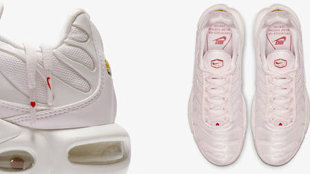 Pale Pink And University Red Romanticises Nike's Air Max Plus TN Pale Pink And University Red Romanticises Nike's Air Max Plus TN