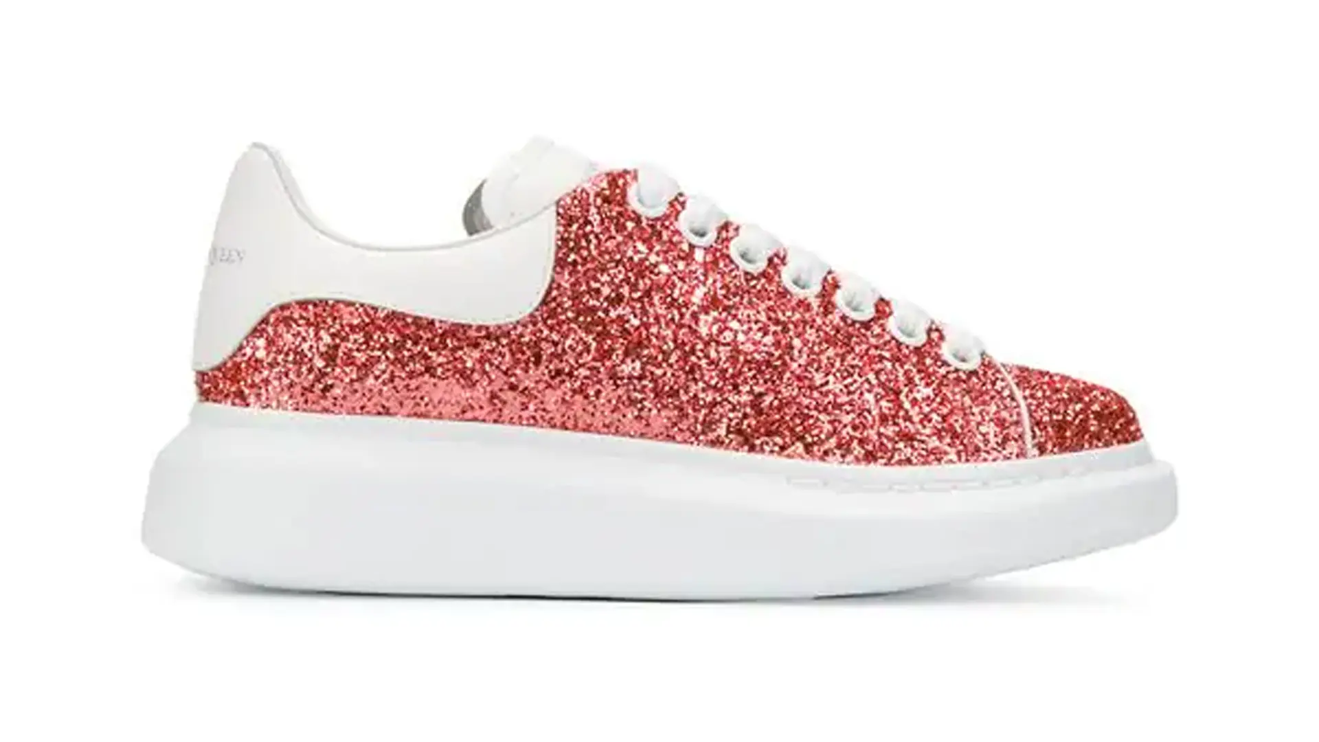 Alexander McQueen's New Season Platform Sneakers Are Covered In Glitter ...