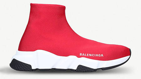 Balenciaga's Speed Sock Runner Is Daring In Red