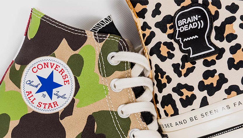 The Brain Dead x Converse Chuck 70 Collaboration Is Patterned Perfection