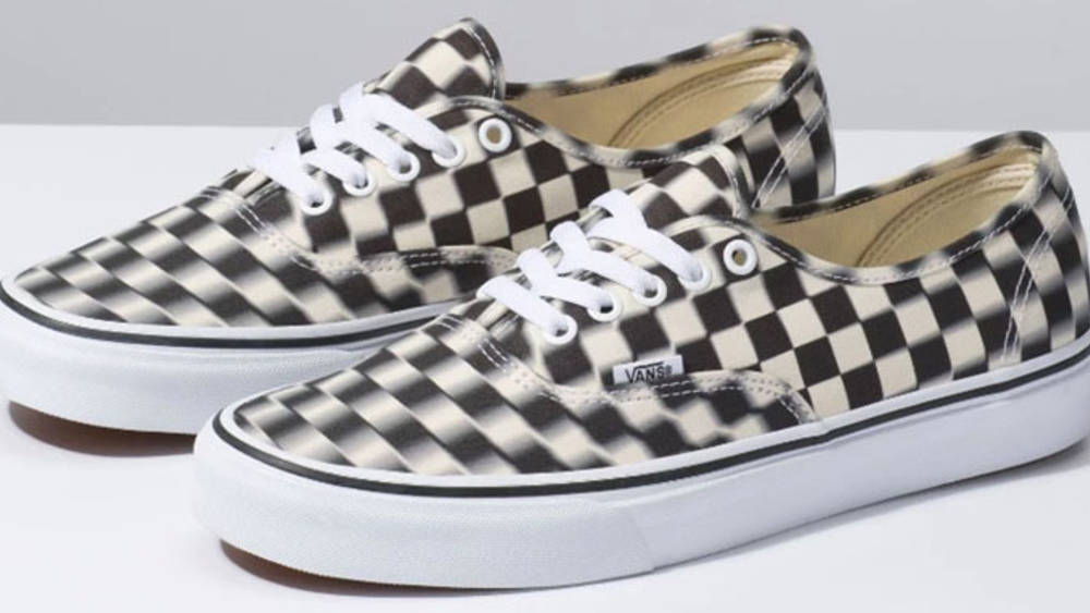 Vans Create A Blur Checkerboard On Their Authentic Silhouette Vans Create A Blur Checkerboard On Their Authentic Silhouette