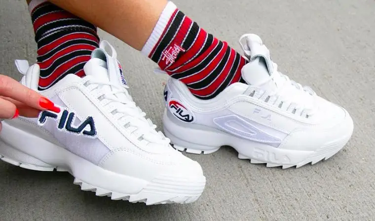 FILA Teases A Customisable Disruptor II Complete With Velcro Patches ...