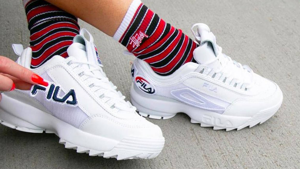 fila disruptor patches