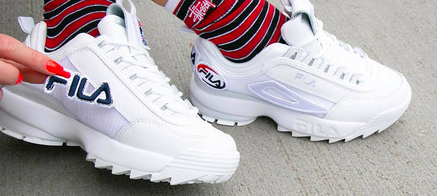 FILA Teases A Customisable Disruptor II Complete With Velcro Patches ...