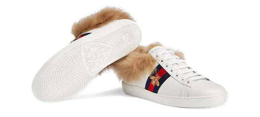 gucci fur