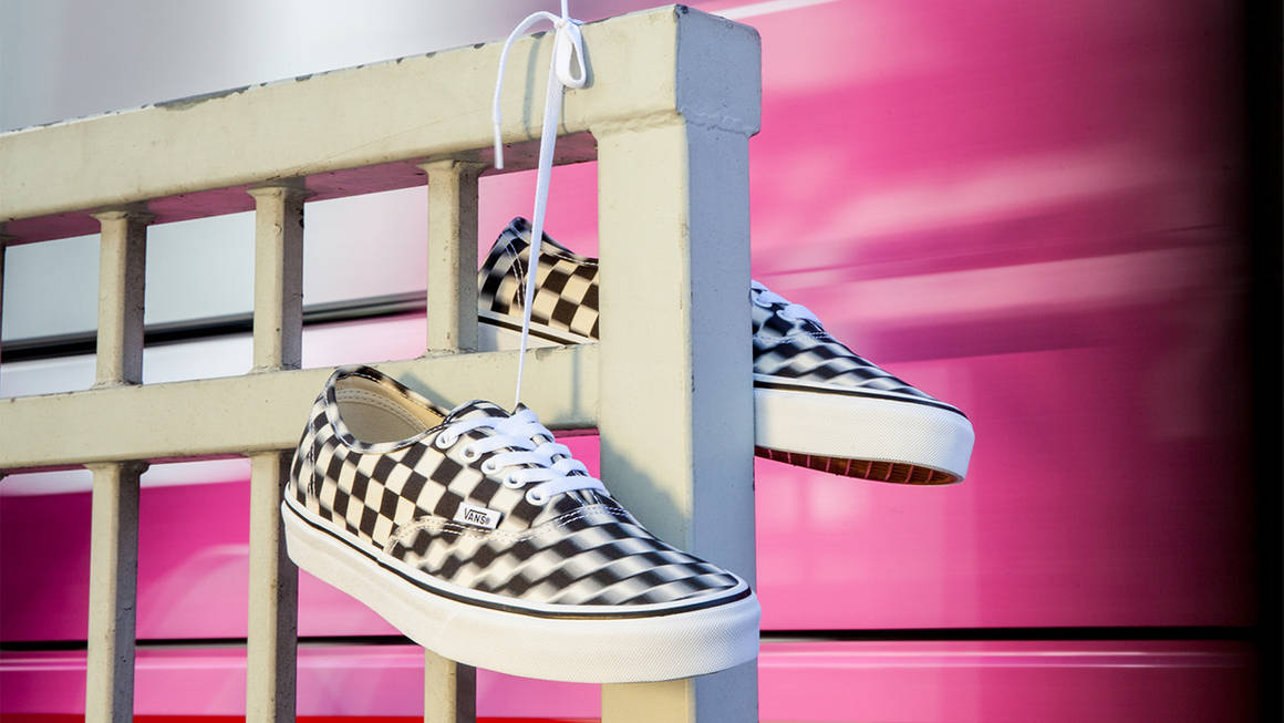 double checkerboard vans