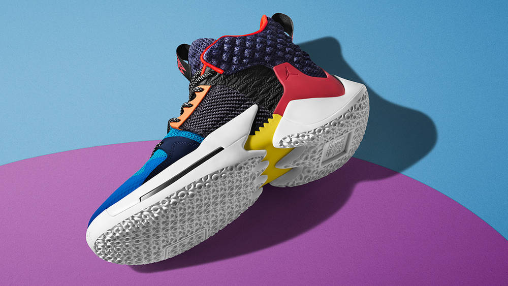 Colours And Materials Contrast On Russell Westbrook's Air Jordan Zer0.2 Colours And Textures Contrast On Russell Westbrook’s Air Jordan Zer0.2