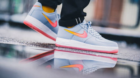 The Nike Air Force 1 'Hot Punch' Is Pure Flames