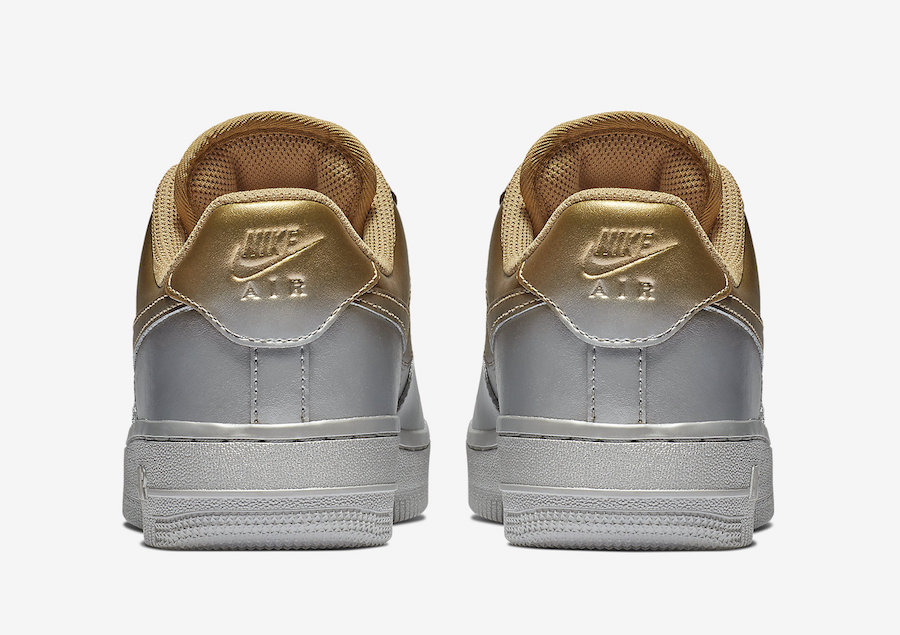 Nike's Air Force 1 Gets A Spray Painted Metallic Makeover
