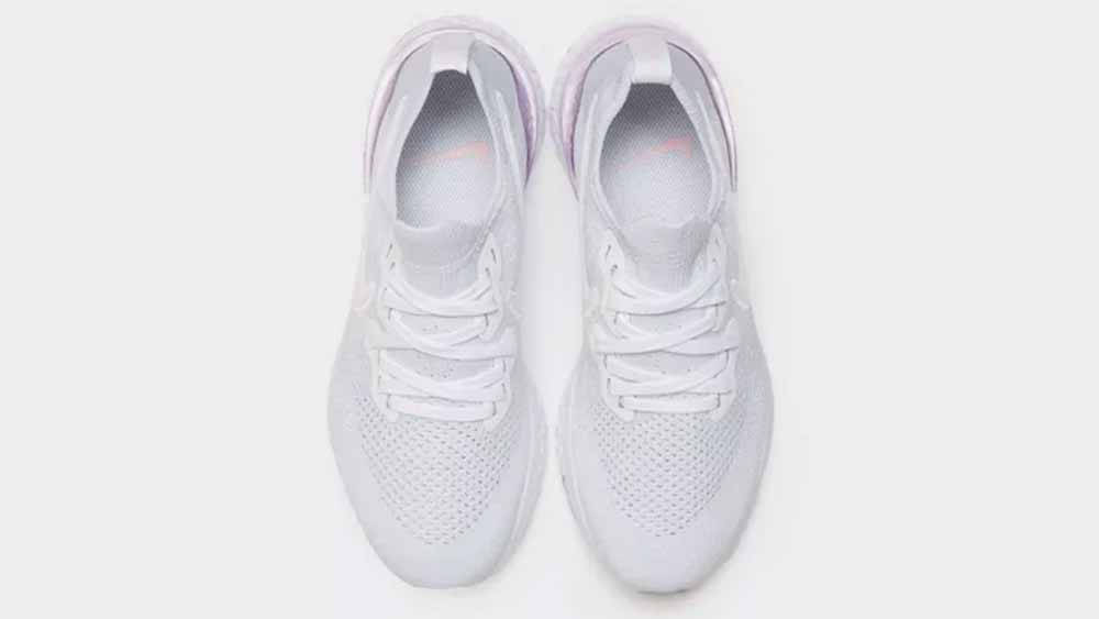 nike epic react flyknit 2 white