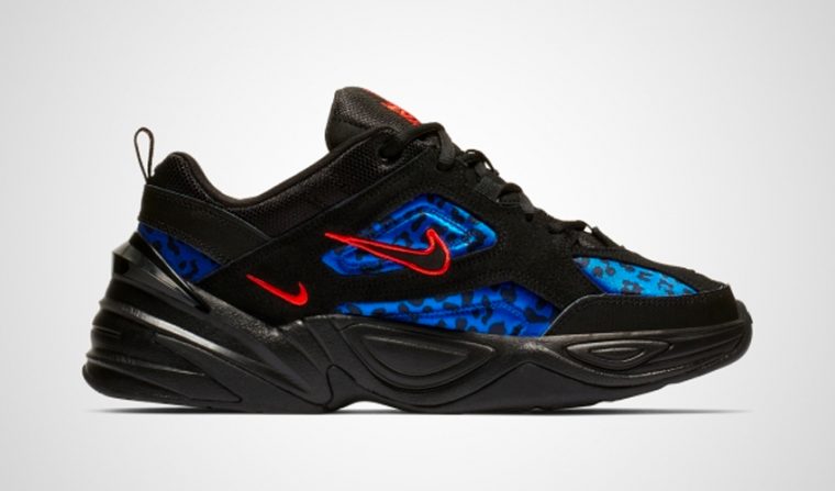 nike m2k tekno blue black red