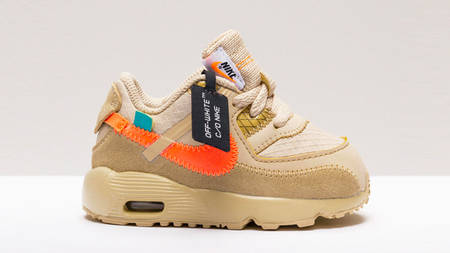 Off-White x Nike's Air Max 90 Will Be Releasing For Junior Sneakerheads Off-White x Nike's Air Max 90 Will Be Releasing For Junior Sneakerheads