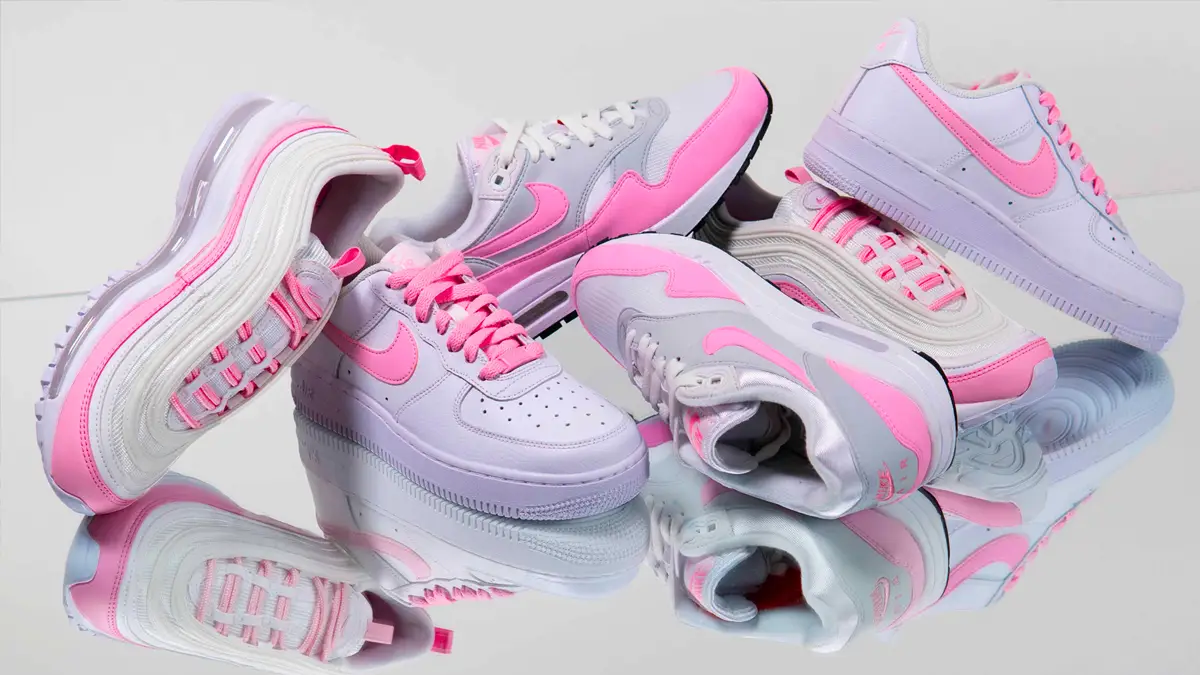 Nike air force 1 07 white psychic pink online