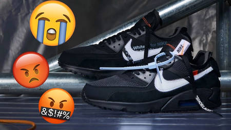 Here's Why You Won't Be Copping The Off-White x Air Max 90 This Week!