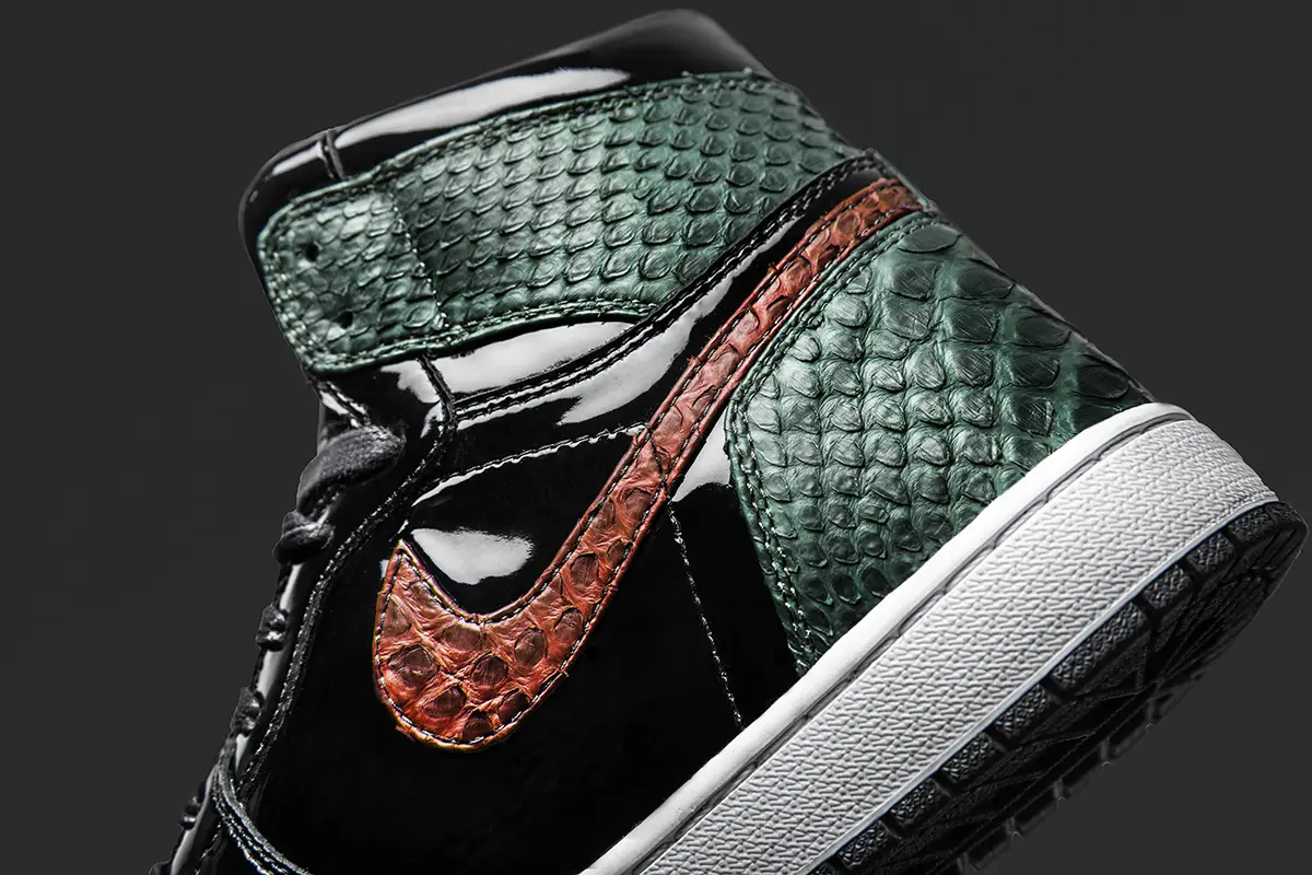 This SoleFly x Air Jordan 1 Custom Is Packed With Python And