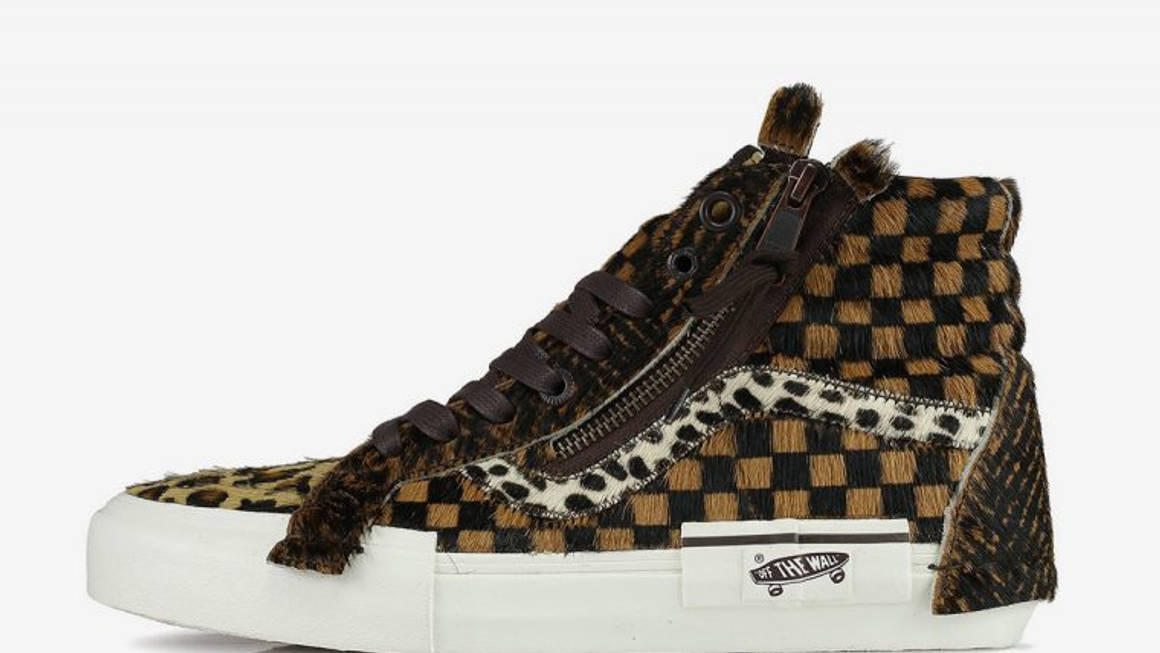 Vans Takes The Animal Print Trend To The Next Level With The Sk8Hi Re