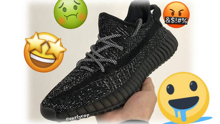 Here's What People Think Of The Yeezy Boost 350 V2 Static Black