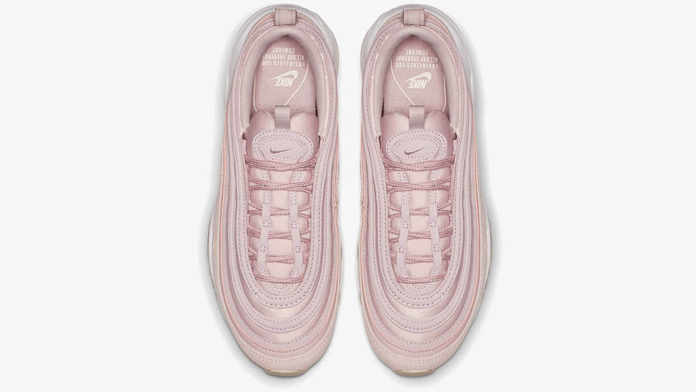 Nike women's air max 97 premium pink best sale