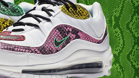 Air Max 98 Gets A Multicoloured Snakeskin Treatment
