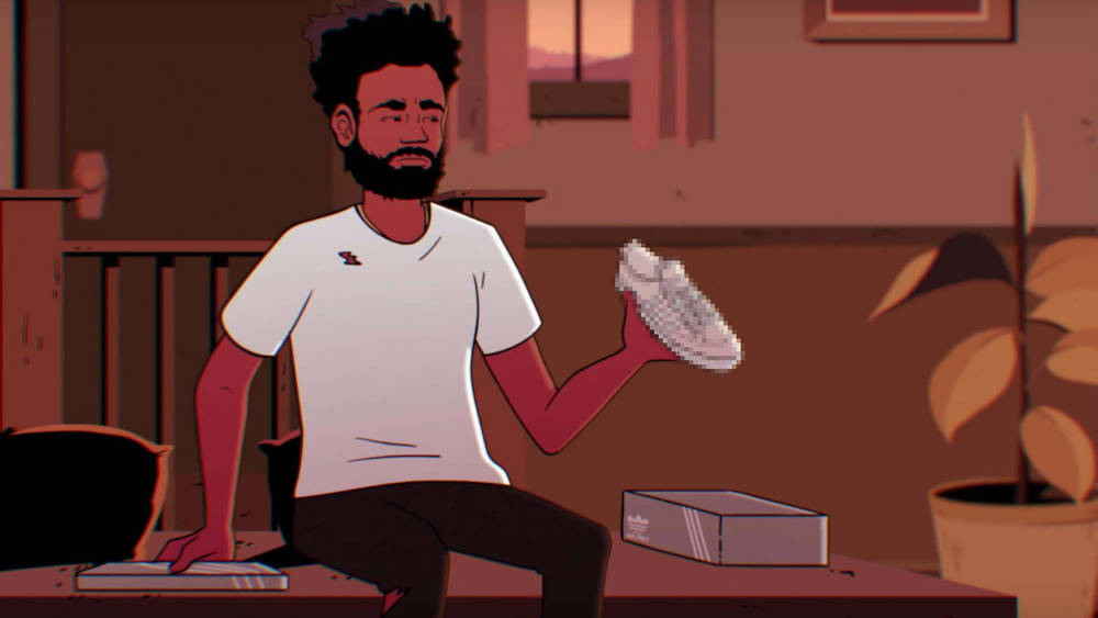 Could This Be Childish Gambino's Signature adidas Sneaker? Childish Gambino Teases His Signature adidas Sneaker
